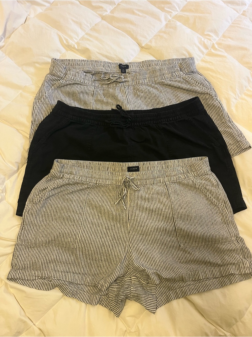 J. Crew Linen Shorts- Bundle of 3
